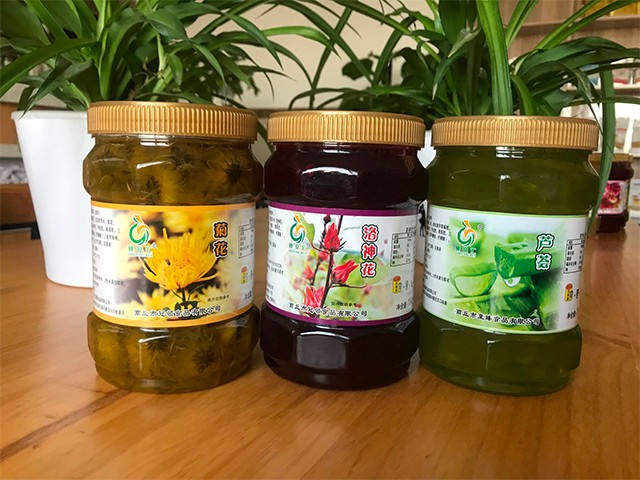 菊花花茶、洛神花花茶、蘆薈花茶